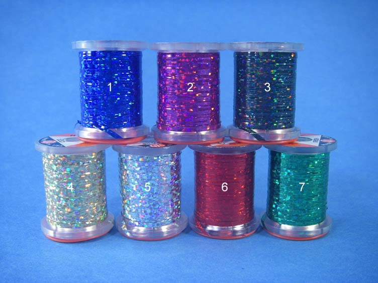 Holographic Flat Tinsel - Large - Click Image to Close